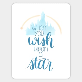 Wish Upon a Star Castle T-shirt Magnet